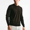 Maglia MODERN in lana rasata marrone uomo Drumohr - 6