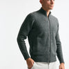 Maglia in lambswool grigio full zip uomo Drumohr - 6