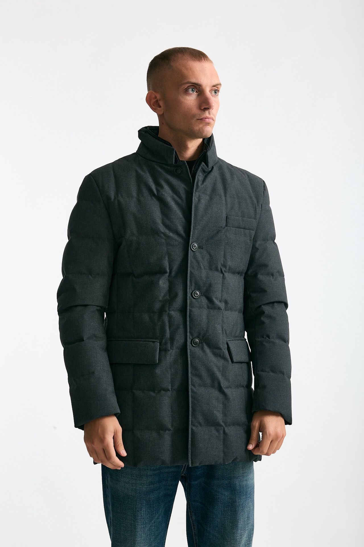 Piumino FAY double front grigio uomo Fay - 7