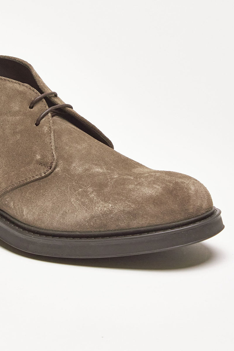 scarpe 9013 in pelle scamosciata uomo Green george - 6