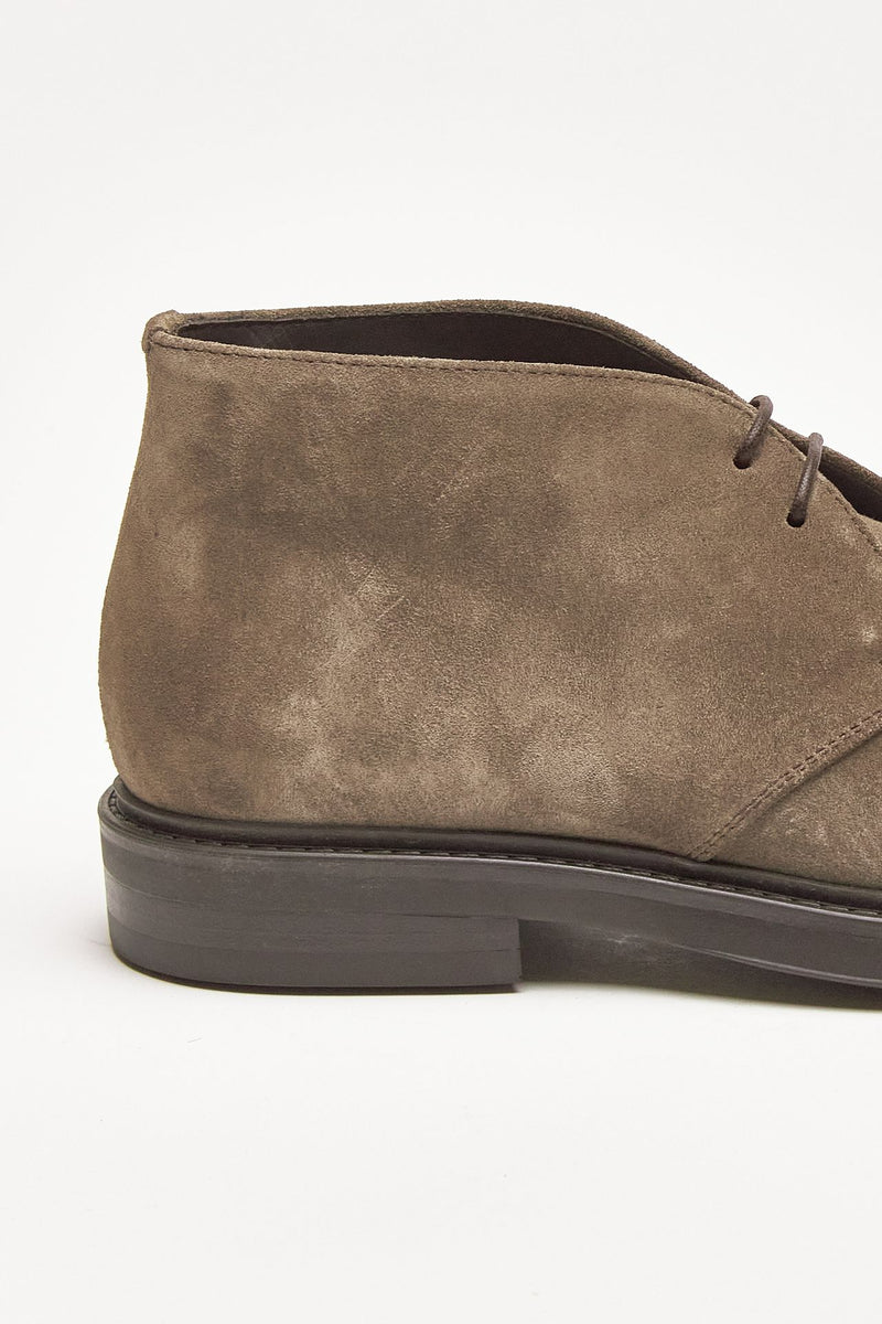 scarpe 9013 in pelle scamosciata uomo Green george - 5