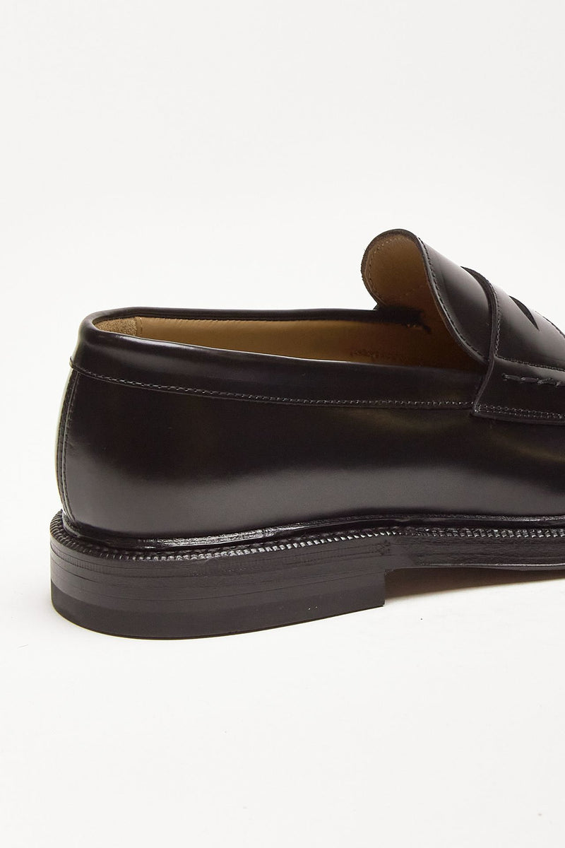 mocassini 1203 in pelle nera lavata uomo Green george - 7