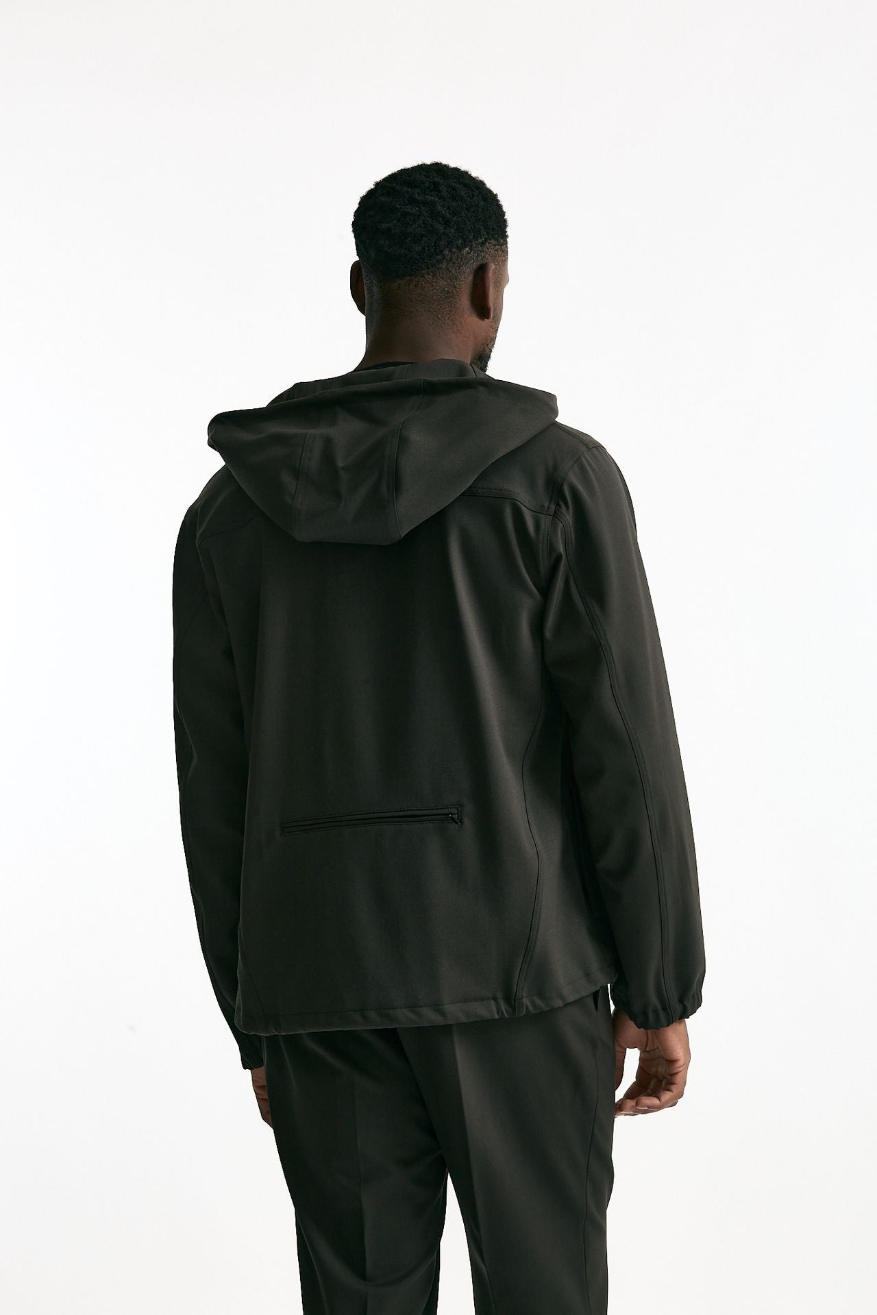 Felpa in misto lana stretch marrone uomo Grifoni - 3