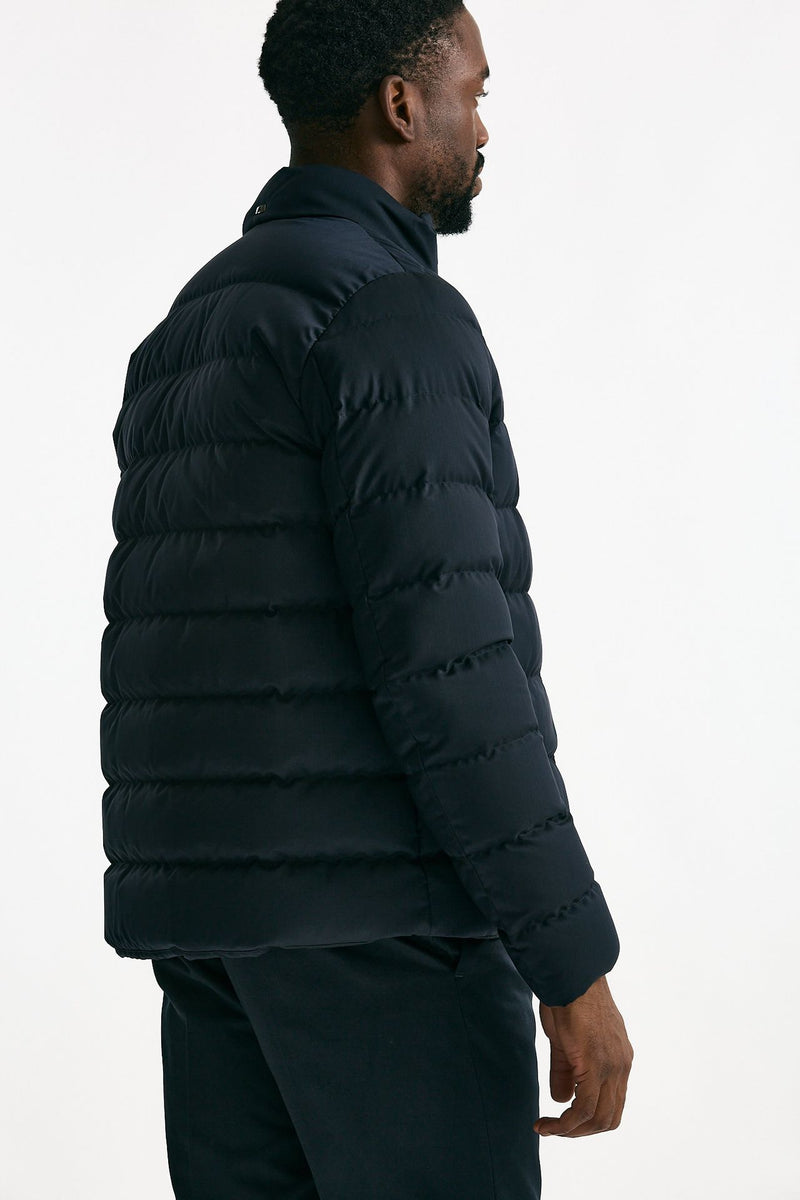 Piumino blu in nylon uomo Herno - 5