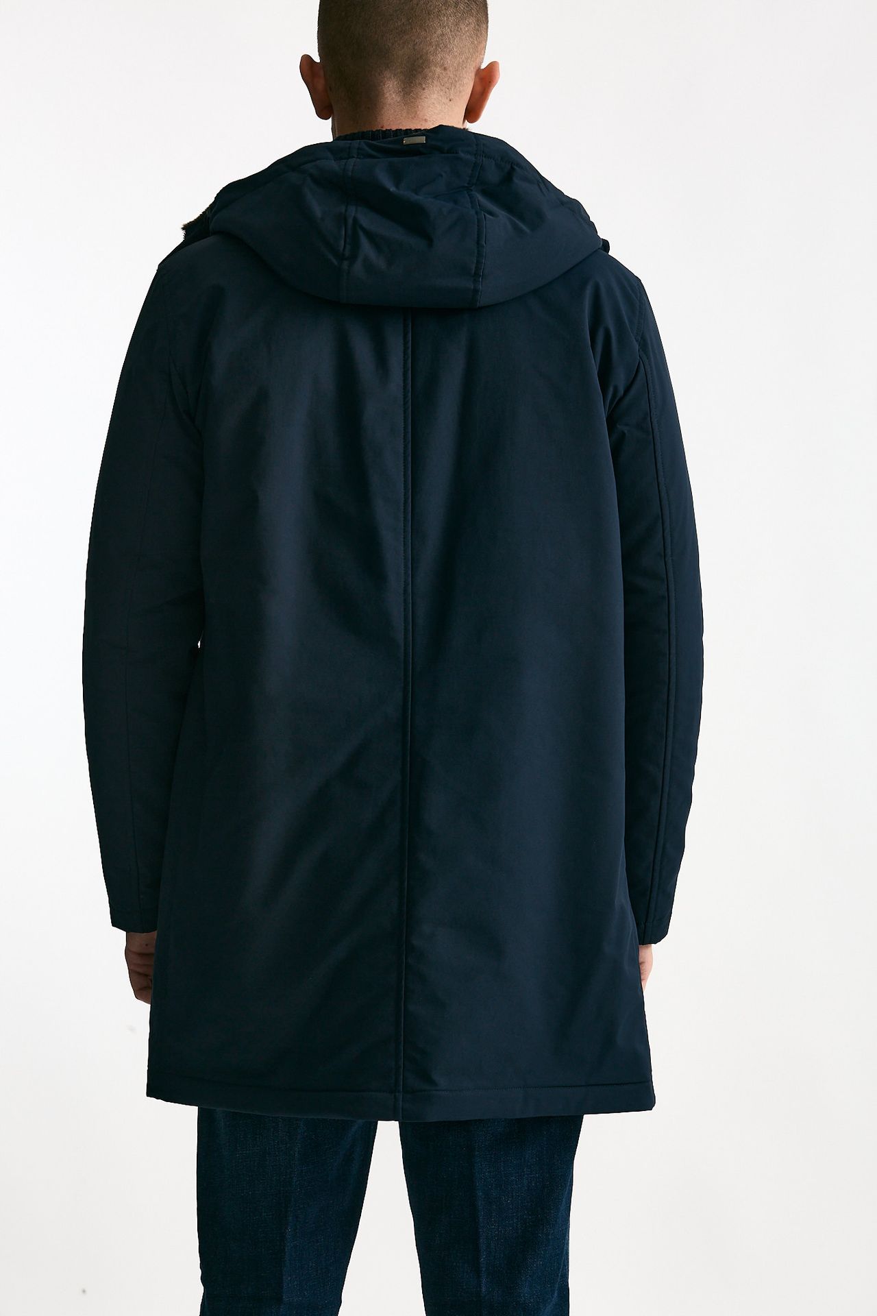 Parka blu in nylon uomo Herno - 3