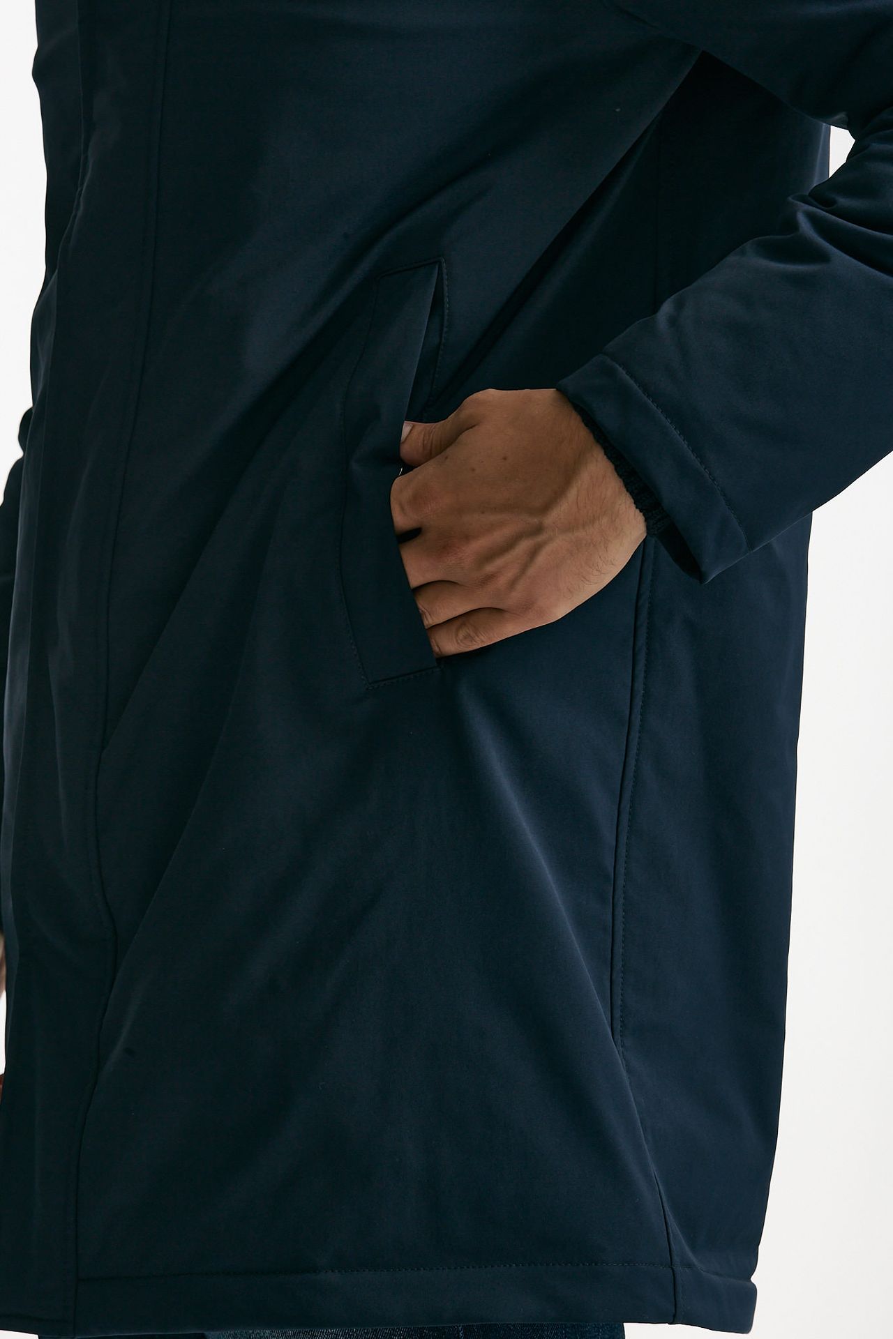 Parka blu in nylon uomo Herno - 8