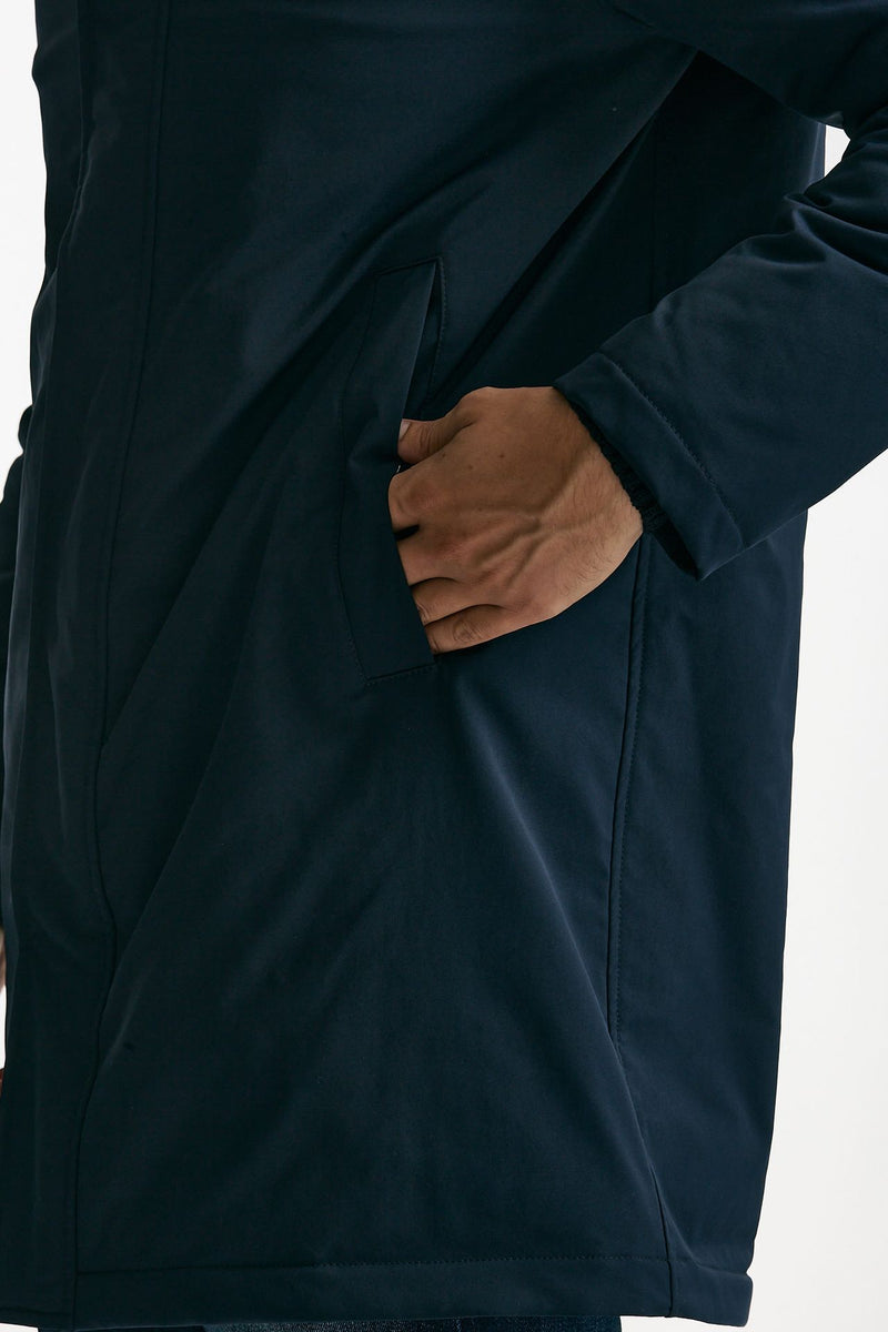 Parka blu in nylon uomo Herno - 8