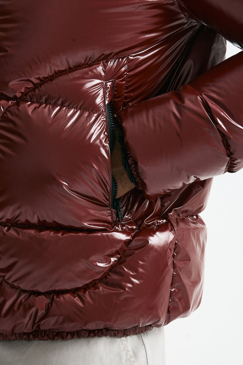 Piumino con cappuccio rosso uomo Herno - 7