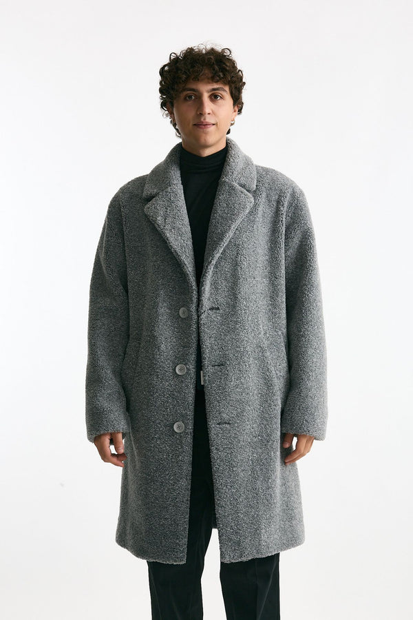 Cappotto orsetto grigio uomo Herno