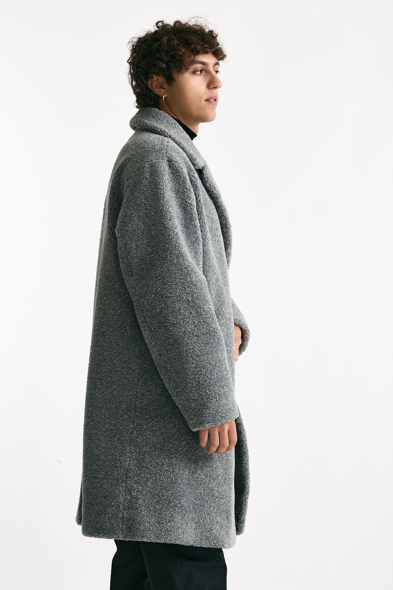 Cappotto orsetto grigio uomo Herno - 2