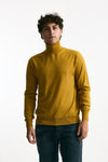 Dolcevita in lana rasata senape uomo Hosio - 2