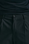 Pantalone in lana stretch blu uomo Incotex - 5
