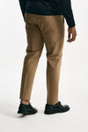 Pantalone in cotone stretch beige uomo Incotex - 3