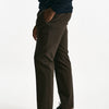 Pantalone in cotone stretch marrone uomo Incotex - 8