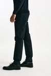 Pantalone in cotone stretch blu uomo Incotex - 2