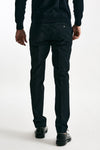 Pantalone in cotone stretch blu uomo Incotex - 3