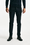 Pantalone in cotone stretch blu uomo Incotex - 1