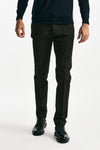 Pantalone in cotone stretch marrone uomo Incotex - 1