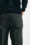 Pantalone in lana stretch grigio uomo Incotex - 7