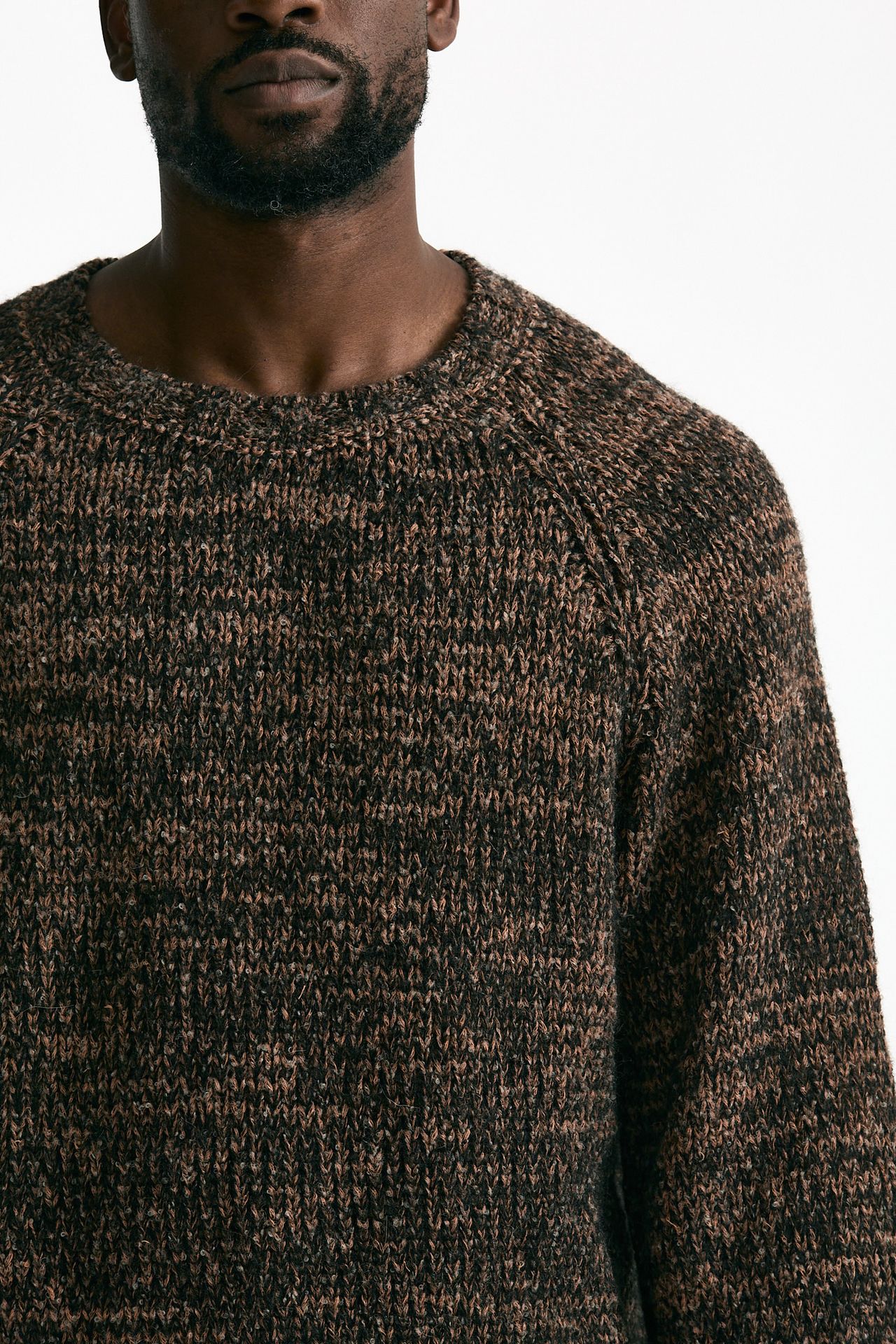 Maglia multicolor moulinè uomo Laneus - 5