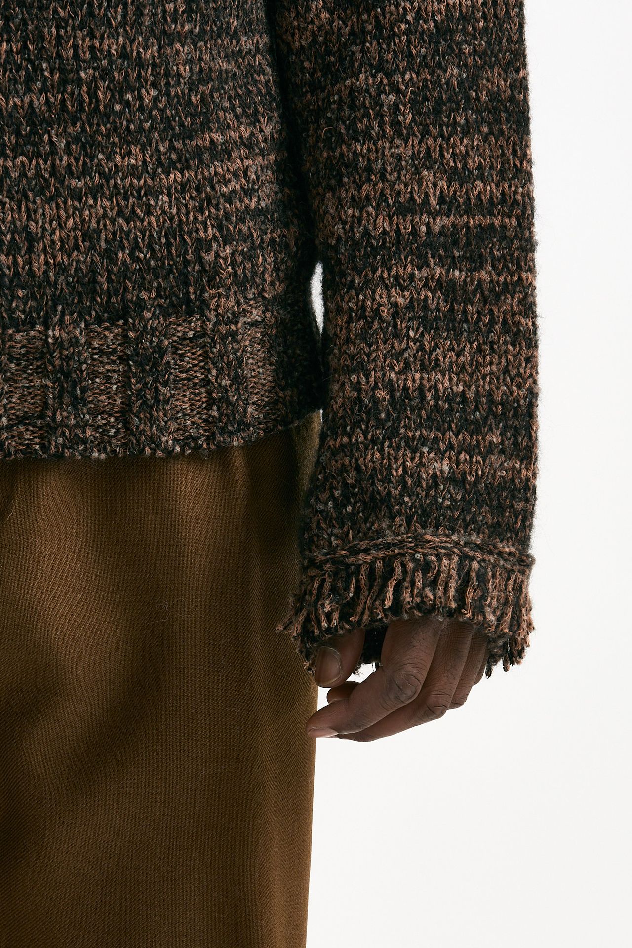 Maglia multicolor moulinè uomo Laneus - 6