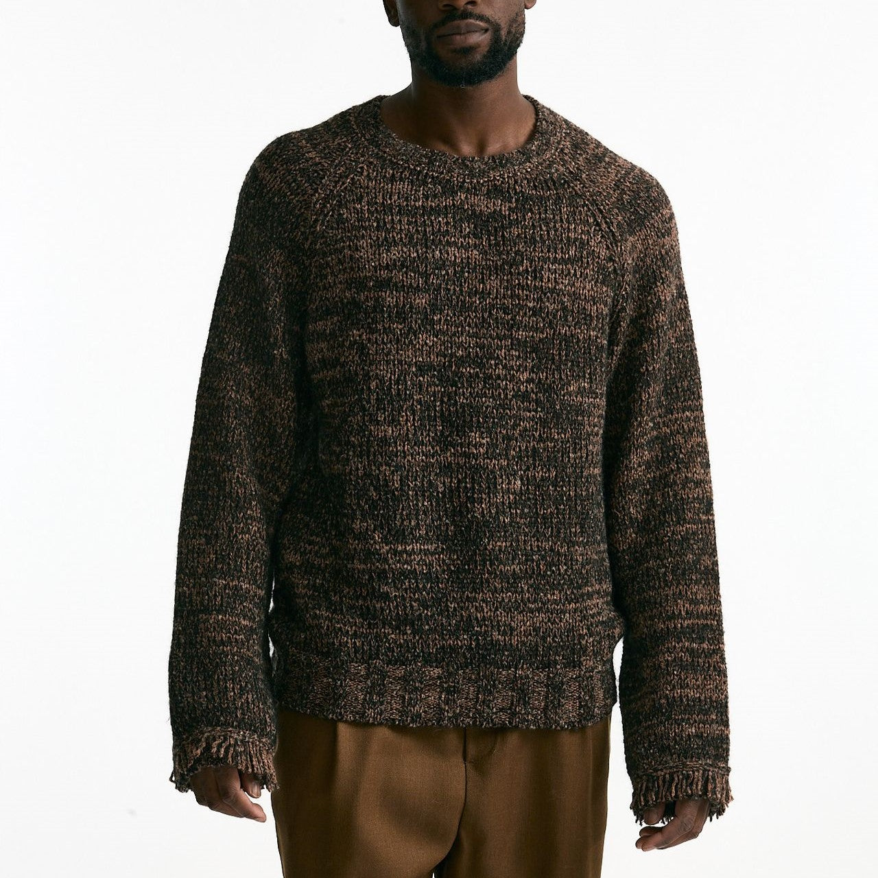 Maglia multicolor moulinè uomo Laneus - 7