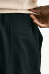 Pantalone in lana ferma nero uomo Laneus - 5