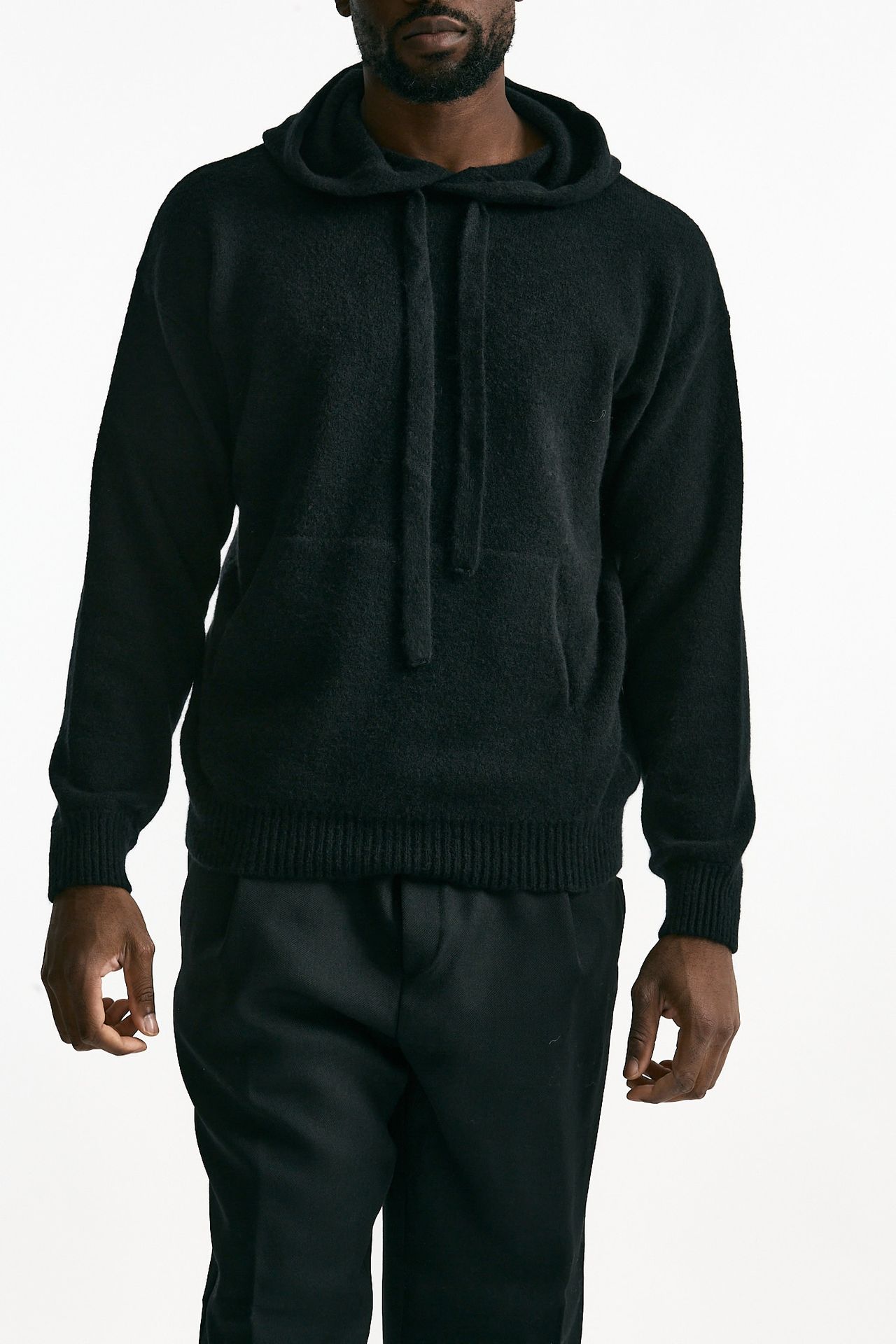 Maglia cashmere nero uomo Laneus - 2