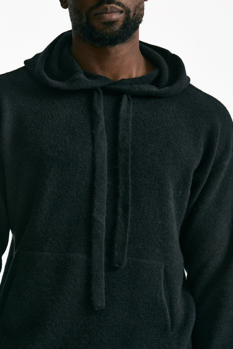 Maglia cashmere nero uomo Laneus - 5