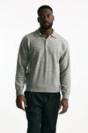 Polo cashmere grigio uomo Laneus - 2