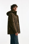 Parka FISHERMAN PARKA in cotone cerato marrone uomo Manifattura ceccarelli - 3