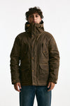 Parka FISHERMAN PARKA in cotone cerato marrone uomo Manifattura ceccarelli - 6