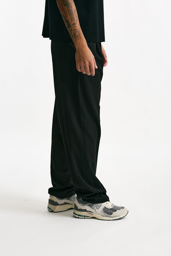 Pantalone gamba ampia nero uomo Marsēm