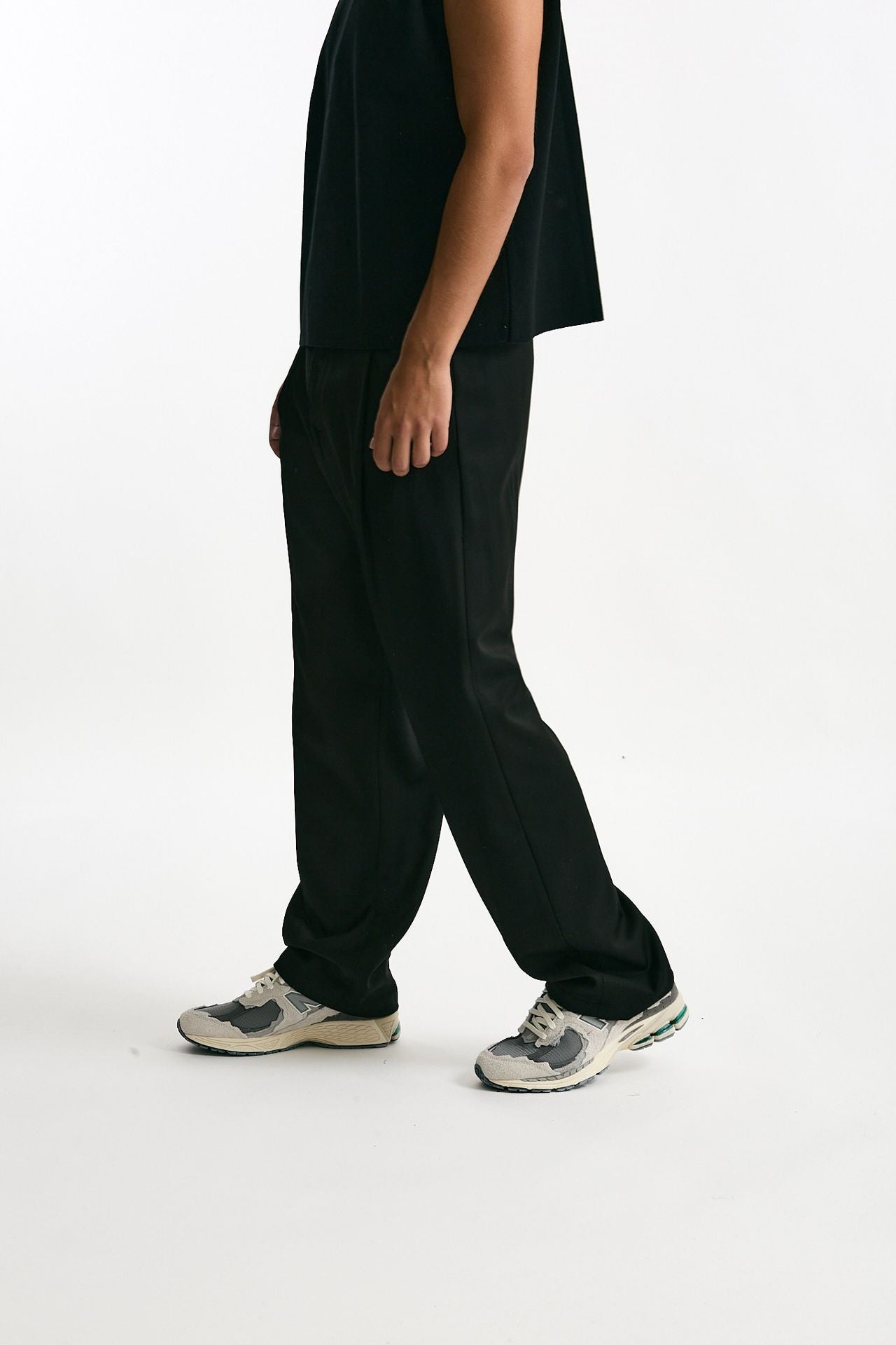 Pantalone gamba ampia nero uomo Marsēm - 4