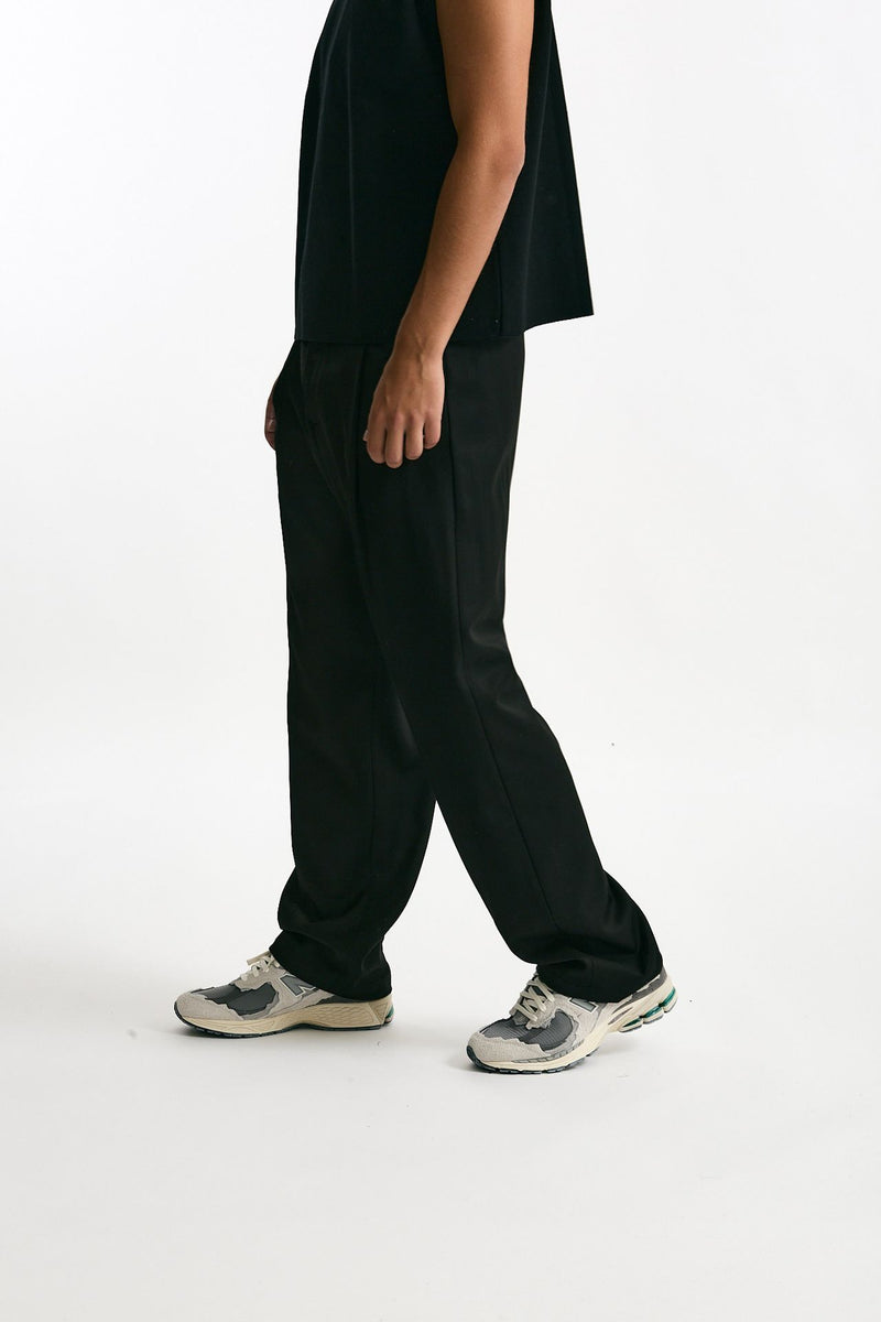 Pantalone gamba ampia nero uomo Marsēm - 4