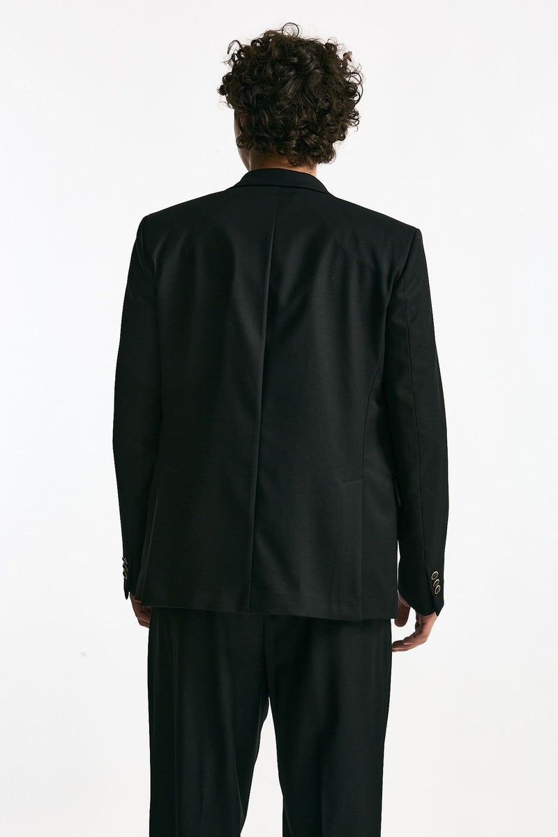 Giacca doppiopetto nero uomo Marsēm - 5