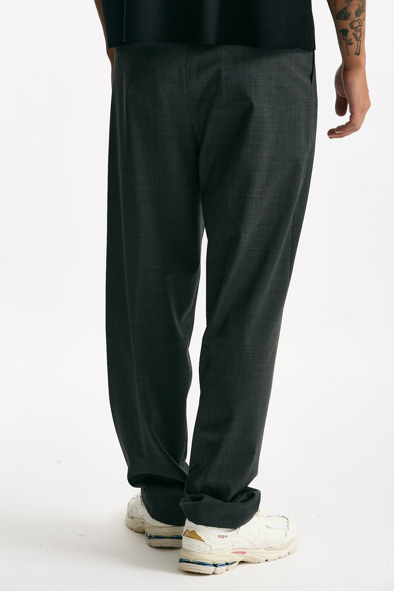 Pantalone gamba ampia grigio uomo Marsēm - 4