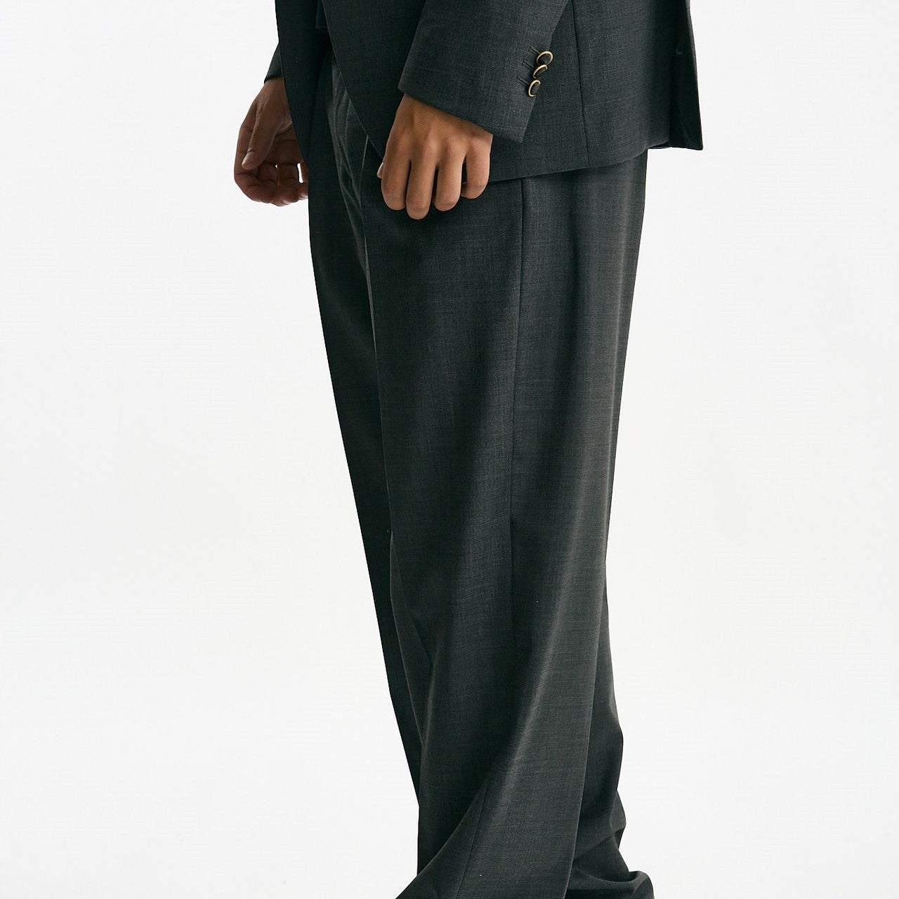 Pantalone gamba ampia grigio uomo Marsēm - 8