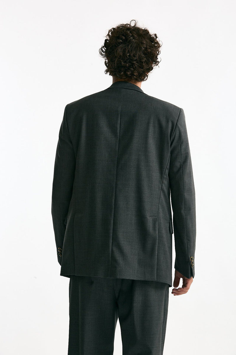 Giacca monopetto grigio uomo Marsēm - 3