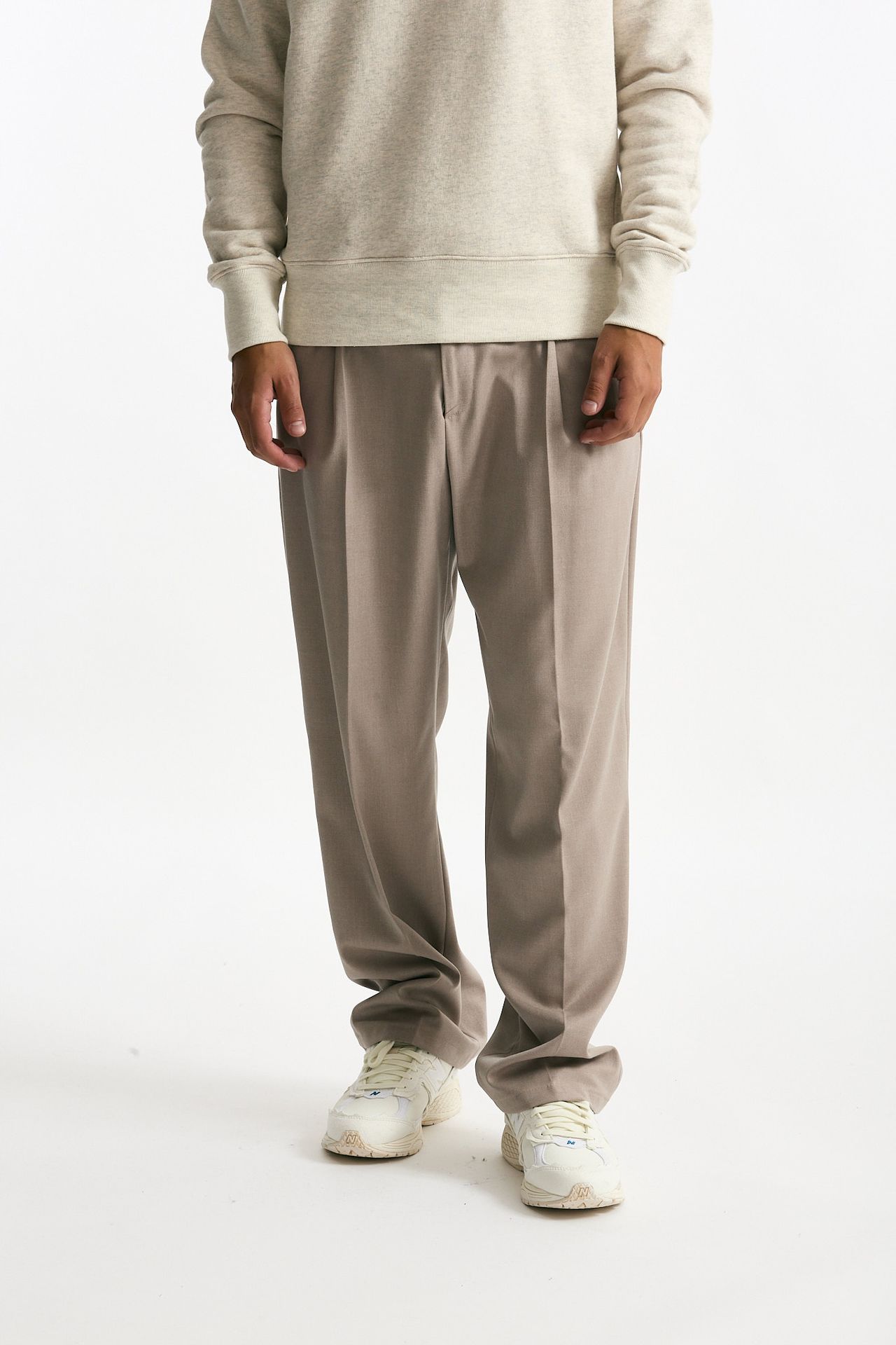 Pantalone gamba ampia beige uomo Marsēm - 2