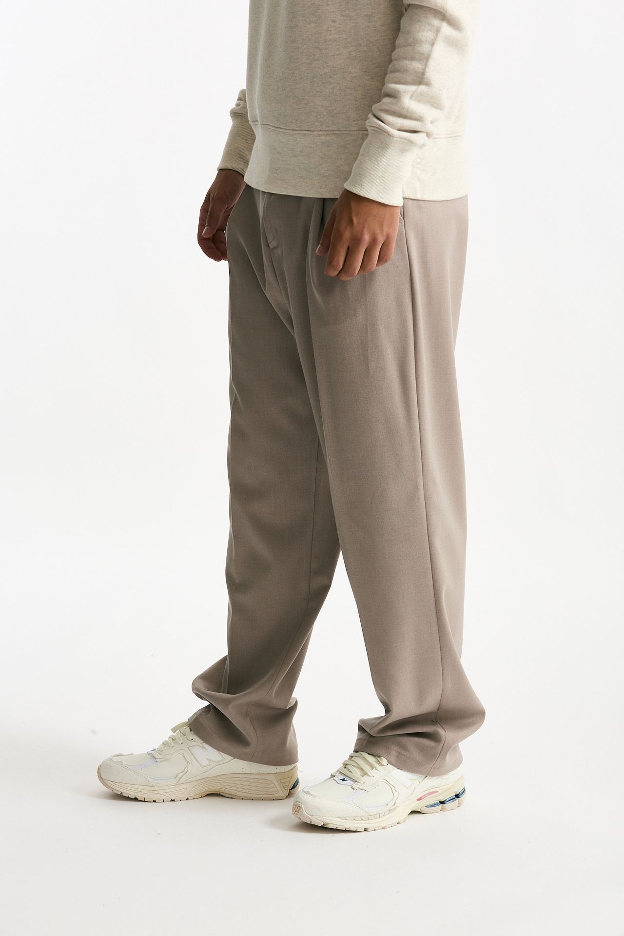 Pantalone gamba ampia beige uomo Marsēm - 1