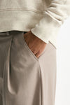 Pantalone gamba ampia beige uomo Marsēm - 5