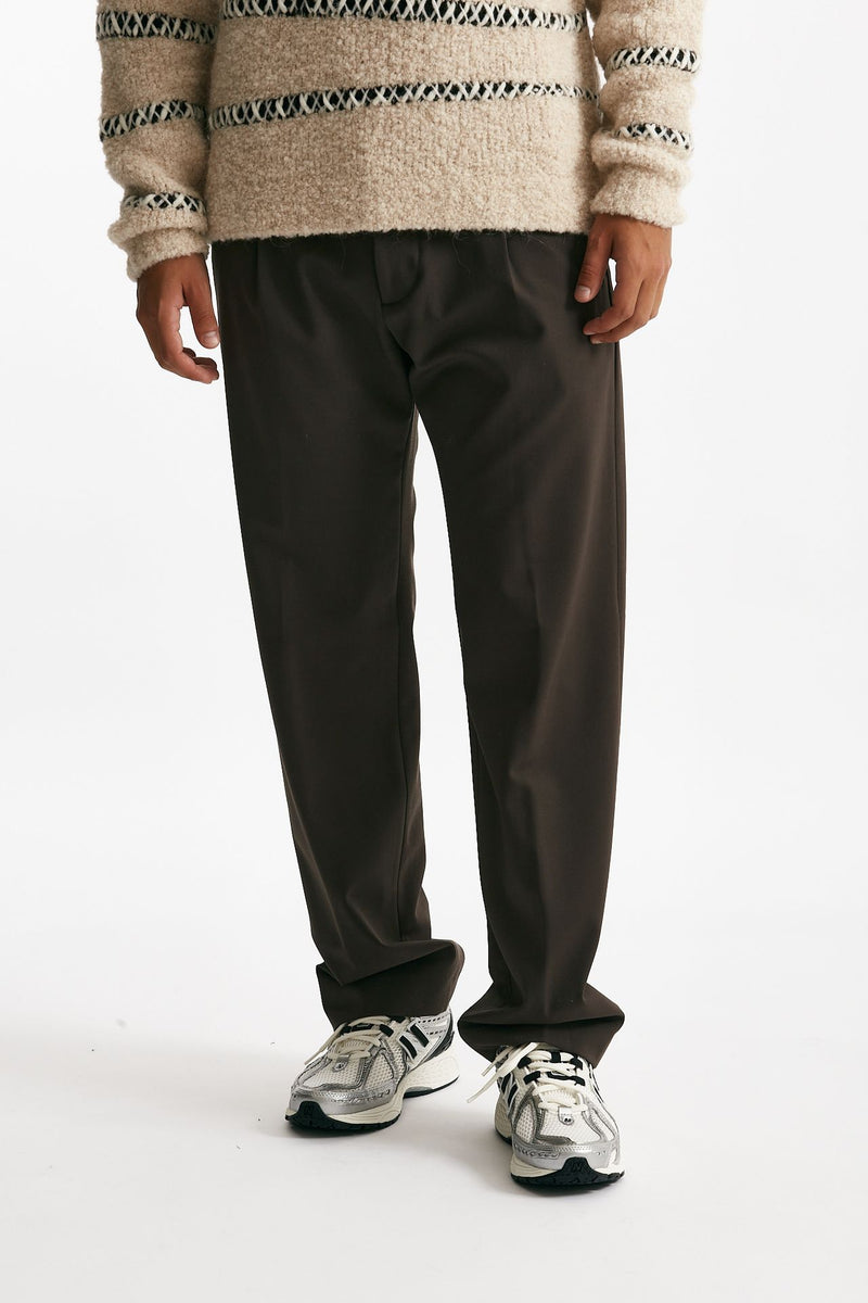 Pantalone FOLD 2 lana e poliestere stretch uomo Nine in the morning - 1