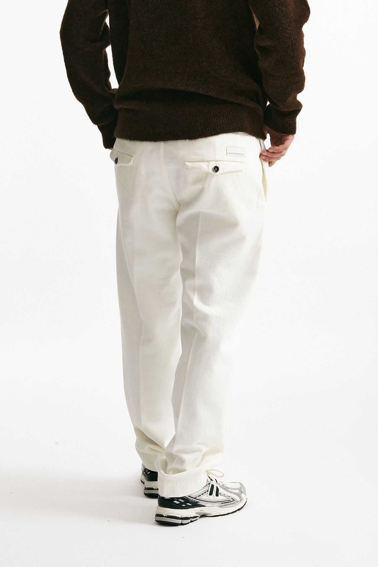 Pantalone TIM bianco uomo Nine in the morning - 3