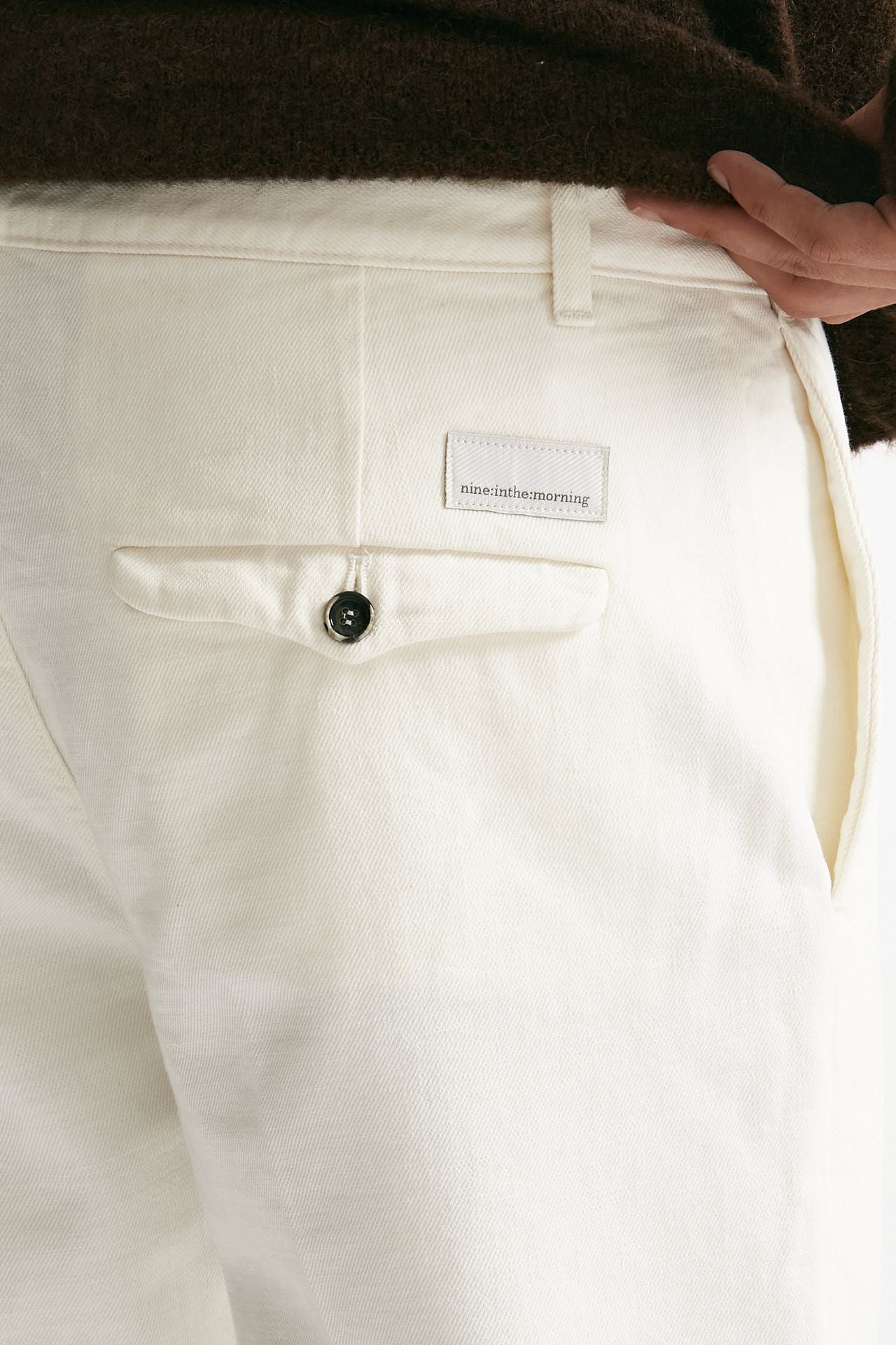 Pantalone TIM bianco uomo Nine in the morning - 7