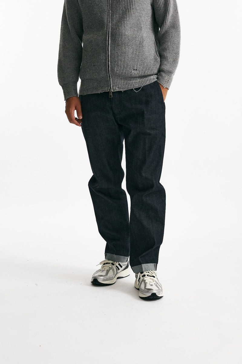 Pantalone TIM Denim “bagnato” uomo Nine in the morning - 1