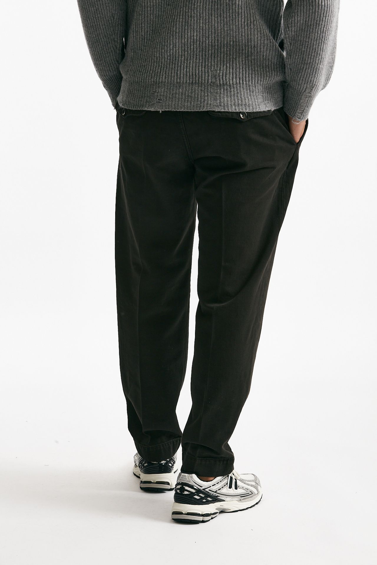 Pantalone TIM cioccolato uomo Nine in the morning - 4