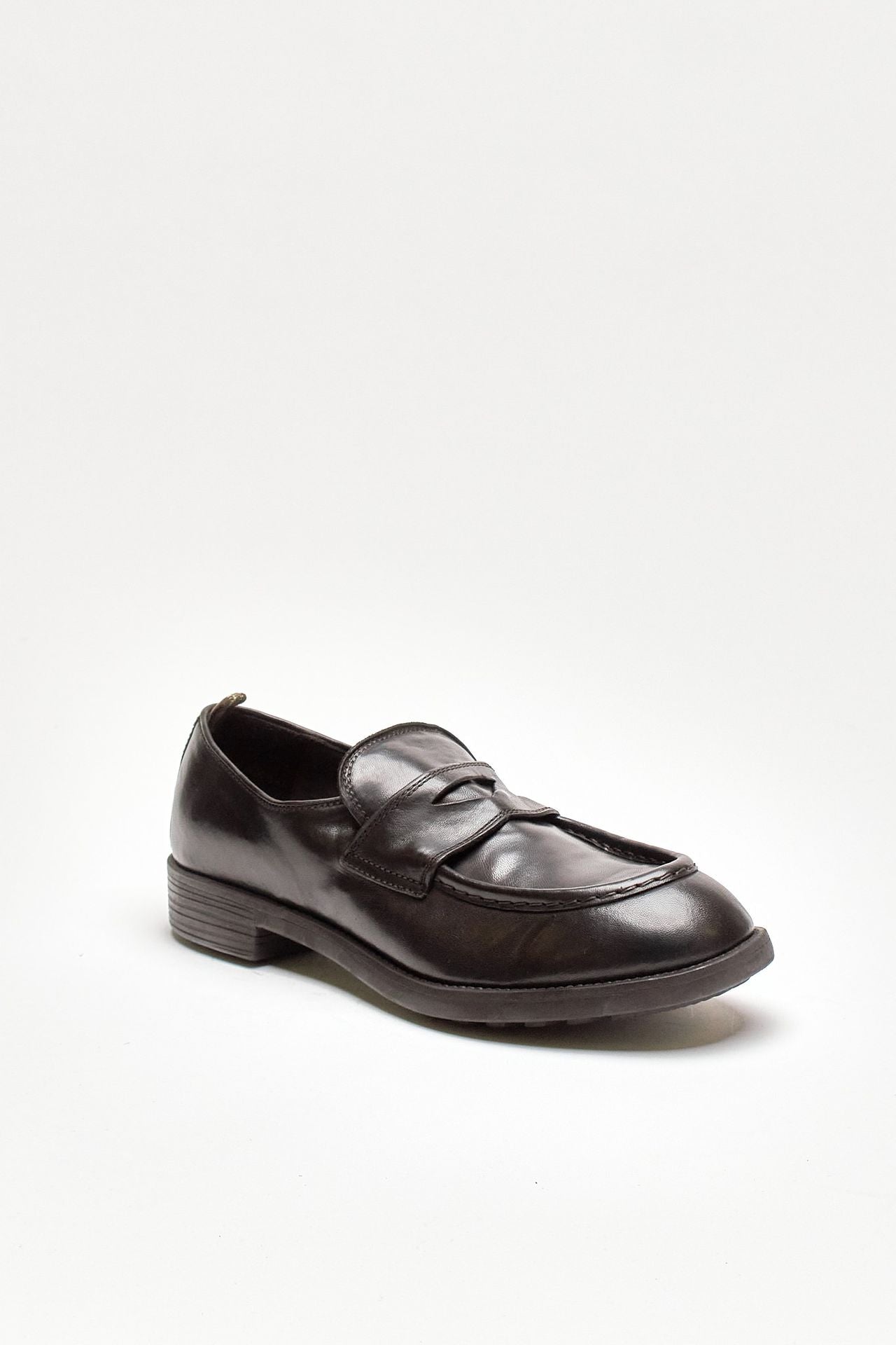 mocassini diary/001 in pelle ebano uomo Officine creative - 2