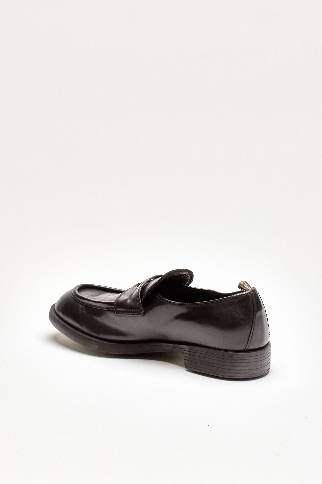 mocassini diary/001 in pelle ebano uomo Officine creative - 3