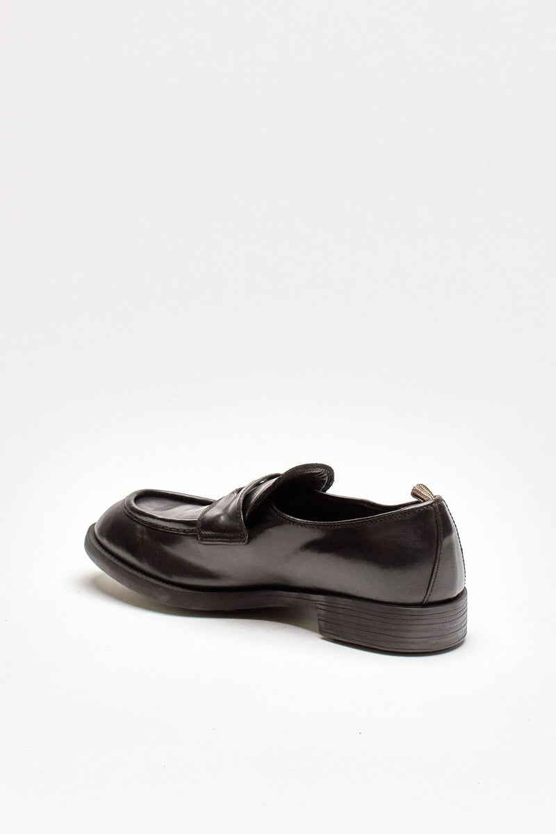 mocassini diary/001 in pelle ebano uomo Officine creative - 3